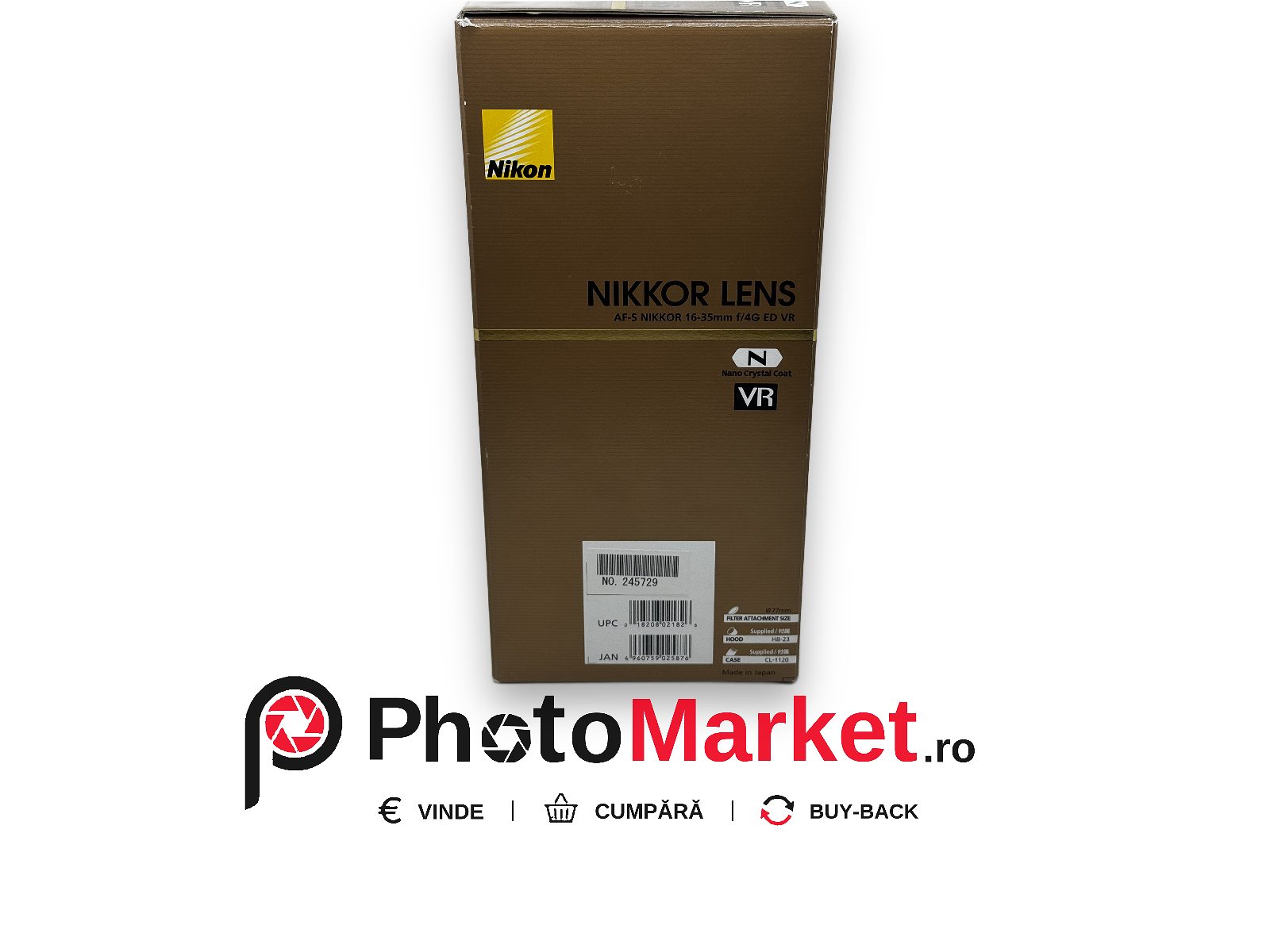Nikon AF-S 16-35mm F4 G ED VR